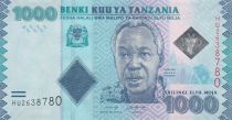 Tanzanie 1000 Schillingi - Julius Nyerere - ND (2019) - Série HU