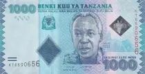 Tanzanie 1000 Schillingi - Julius Nyerere - ND (2019) - S&eacute;rie KT