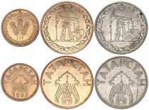 Tatarstan Set of 3 coins - 1 Kilo, 10 and 20 litres 1993