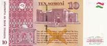 Tayikist&aacute;n 10 Somoni - Avicenne - 2021 - Serial DG - P.NEW