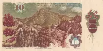 Tchécoslovaquie 10 Korun 1986 - Pavol Orszag Hviezdoslav, Montagnes - Série P48