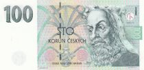 Tchèque République 100 Korun Roi Karel IV - Sceau -1997