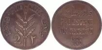 Territori Palestinesi 2 Mils - Palestine - 1927 - XF - KM.2
