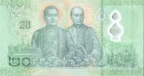 Thailand 20 Baht - Rama X - Polymer - 2022 - P.NEW