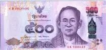 Thailand 500 Baht, Rama IX - 2017 (2018)