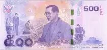 Thailand 500 Baht, Rama IX - 2017 (2018)