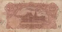 Thaïlande 10 Baht Roi Rama VII - Temple - 01-03-1934 - Série N.4