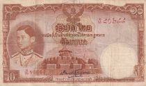 Thaïlande 10 Baht Roi Rama VIII - ND (1939) - Série N.26