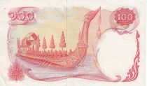 Thaïlande 100 Baht Thailande - Rama IX, barge royale - 1968 - Pick 79