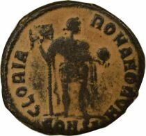 Theodosius I - Maiorina, Standing Emperor - 392 / 395 Constantinople