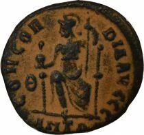 Theodosius I - Nummus, Seated Constantinople - 379 / 383 Antioch