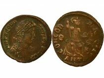 Theodosius I - Nummus, Seated Constantinople - 379 / 383 Antioch