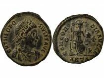 Theodosius I - Nummus, Seated Rome - 378 / 383 Antioch