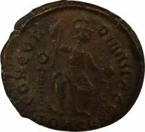Theodosius I - Nummus, Seated Rome - 379 / 383 Constantinople