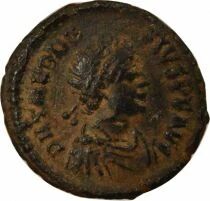 Th&eacute;odosius I - Nummus, Ten-Year Wishes  - 378 / 388