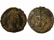 Th&eacute;odosius I - Nummus, Victory & Captive - 388 / 392 Antioch