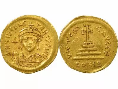 Tiberius II - Gold Solidus - 579 / 582 Constantinople