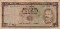 Timor 100 Escudos - Timor - Jose Celestino Da Silva - 02-01-1959 - P.24