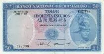 Timor 50 Escudos - Timor - Regulo D. Aleixo - 25-10-1967 - P.27