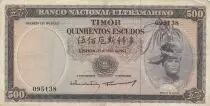 Timor 500 Escudos Regulo D. Aleixo - 1963 - P.29a VF