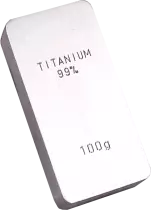 Titanium Bar 100 g. 99 %