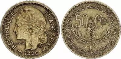 Togo 50 Centimes Territoire sous Mandat - Patey - 1926
