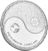 Tokelau Equilibrium - 1 once argent Tokelau 2022