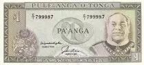Tonga 1 Pa Anga - Roi Taufa \'Ahau - Mer - Palmiers - ND (1992-1995) - P.25