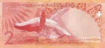Tonga 2 Pa Anga - King Tupou VI - Whale - 2023 - Letter A