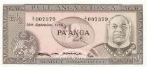 Tongo 1/2 Pa\'anga - 10-09-1979 - Replacement - P.18b