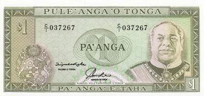 Tongo 1 Pa\'anga - ND (1992) - P.25