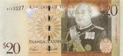 Tongo 20 Pa\'anga - George Tupou V - ND (2009) - P.41