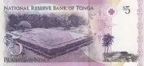 Tongo 5 Pa Anga - King Tupou V - 2008 - UNC - P.37