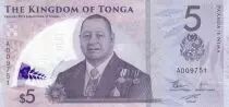 Tongo 5 Pa Anga - King Tupou VI - Polymer - 2023