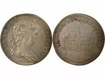 Town Hall of Paris, Louis XV - Silver Token - 1731