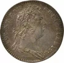 Town Hall of Paris, Louis XV - Silver Token - 1731