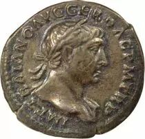 Trajan - Silver Denarius, Seated Dacia - 108 / 110 Rome