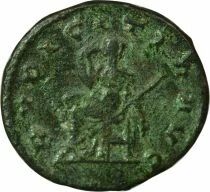 Trajan Decius - Counterfeited Antoninianus, Seated Pudicitia - IIIrd Century