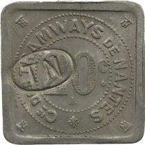 Tramways of Nantes - 20 Aluminium Centimes - Composted TN