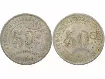 Tramways of Nantes - 40 Aluminium Centimes - Composted d / TN
