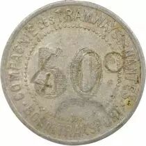 Tramways of Nantes - 40 Aluminium Centimes - Composted d / TN