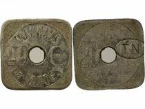 Tramways of Nantes - Nickel-coated zinc 20 Centimes - Composted TN