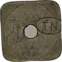 Tramways of Nantes - Nickel-coated zinc 20 Centimes - Composted TN