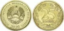 Transnistria 25 Kopeks - Arms - 2020