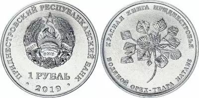 Transnistrie 1 Rouble - Noix - 2019 - SPL