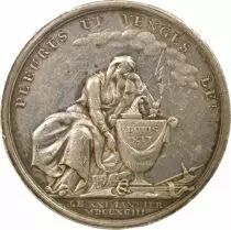 Tribute, Louis XVI - Silver Token - 1794 / 1796