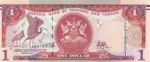 Trinidad and Tobago 1 Dollar - Birds - Arms - 2017 - Serail SW