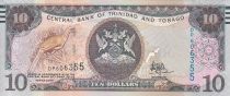 Trinidad and Tobago 10 Dollars - Bird - Arms - 2006 - P.48