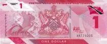 Trinidad e Tobago 1 Dollar - Birds - Polymer - 2020 - Serial AR