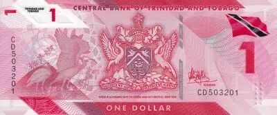 Trinidad e Tobago 1 Dollar - Birds - Polymer - 2020 - UNC - P.NEW